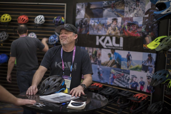 Brad Waldron designer and founder of Kali Helmets 