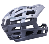 Kali Invader 2.0 Highly Vented Fullface with LDL & Dial Fit Camo Grey