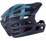 Kali Invader 2.0 Highly Vented Fullface with LDL & Dial Fit Black/ Green