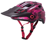 Kali Maya 3.0 Enduro Helmet with LDL & Flexibill visor Camo Red/Burgandy