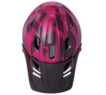 Kali Maya 3.0 Enduro Helmet with LDL & Flexibill visor Camo Red/Burgandy