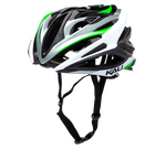 Kali Phenom Road Helmet with Composite fusion plus and Supervents Black/Green 
