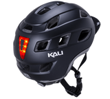 Kali Traffic with Integrated USB Chargeable Light Black