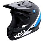 Kali Zoka Full Face Helmet Downhill/BMX Black/Blue/White